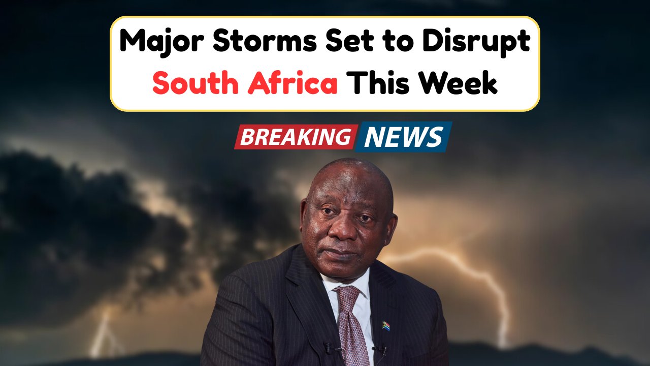 Rain and Storms in South Africa