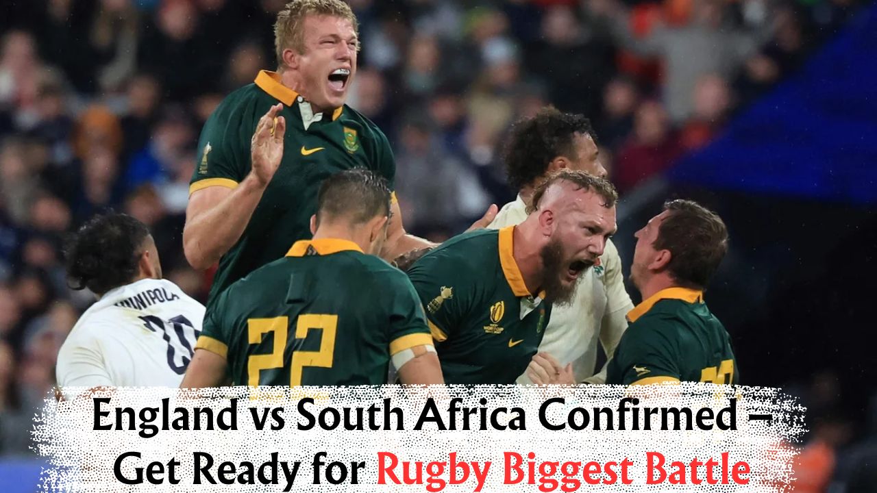 England vs South Africa Rugby