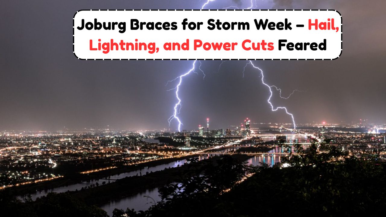 Johannesburg Thunderstorm Alert