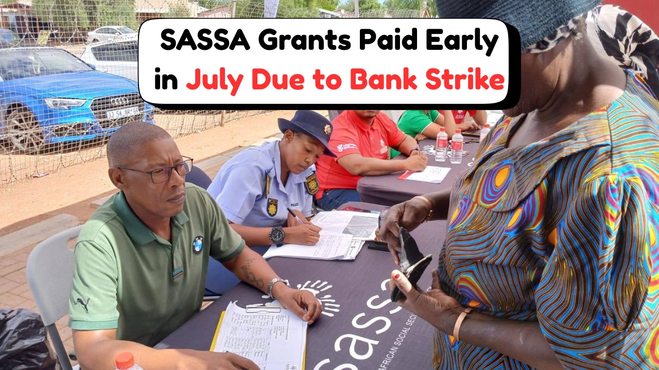 SASSA Grant Payment July 2025