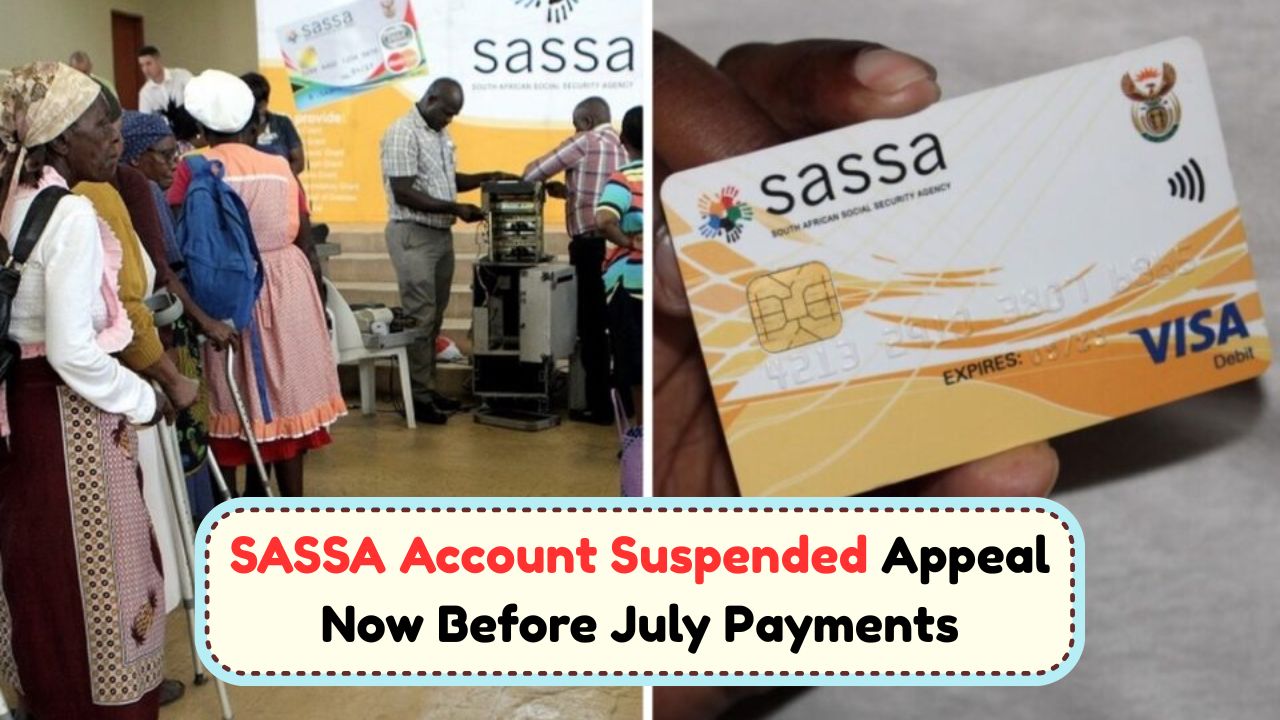 SASSA Grant Suspended