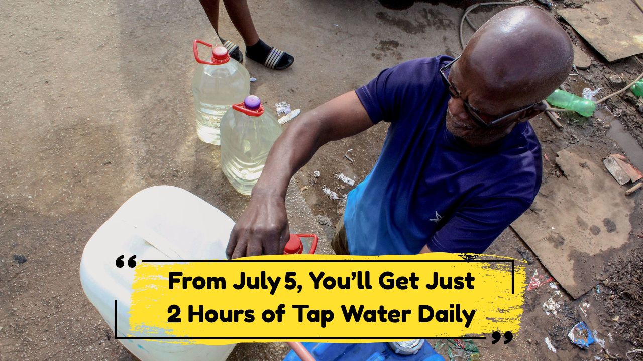 Water Cut Warning
