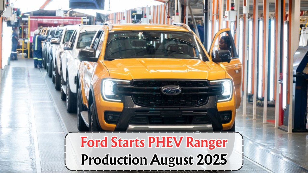 Ford PHEV Ranger 2025