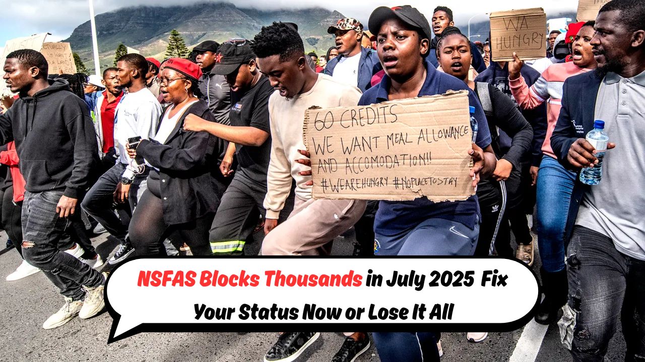 NSFAS Crisis 2025