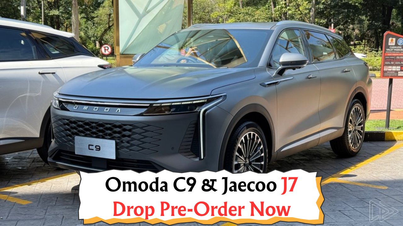 Omoda C9 and Jaecoo J7