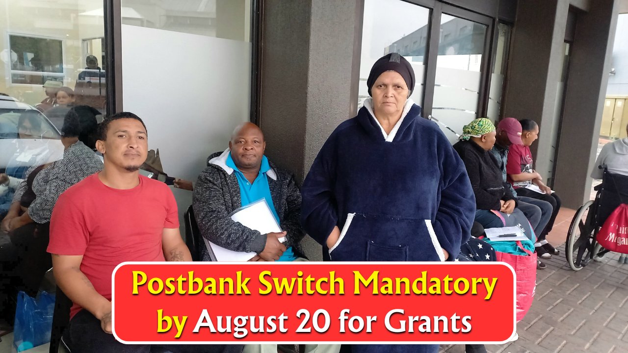 Postbank Account Required