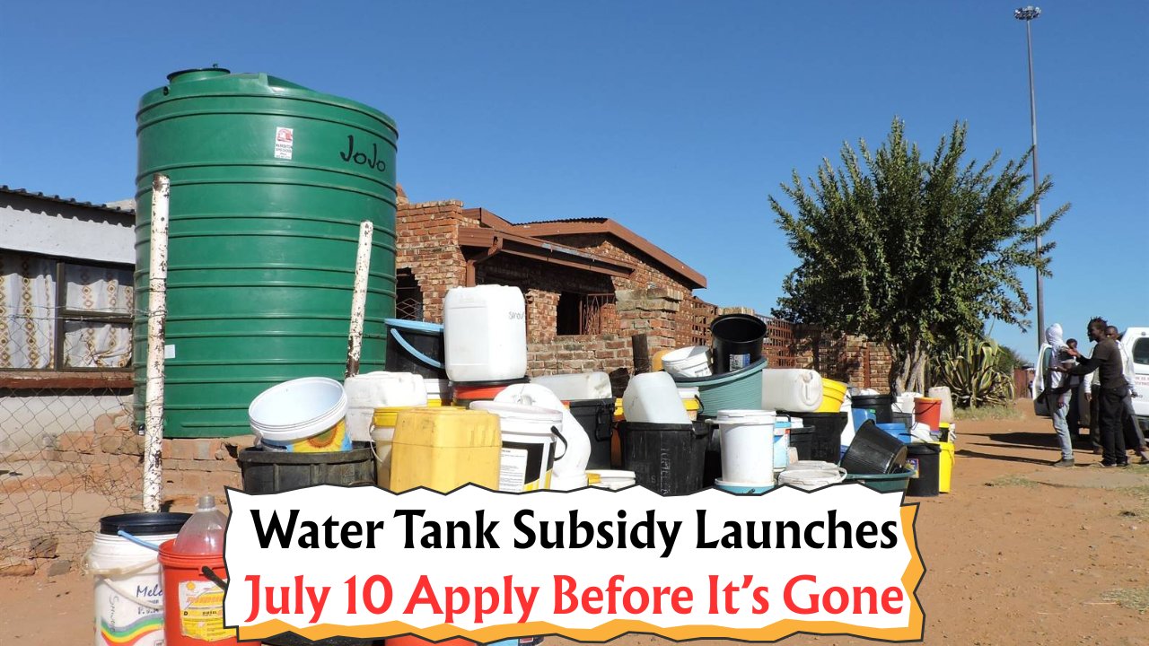 R2000 Water Tank Subsidy