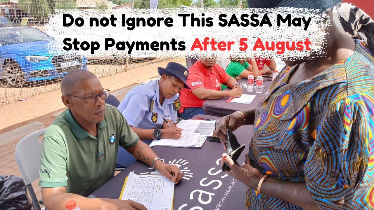 SASSA Beneficiary Alert