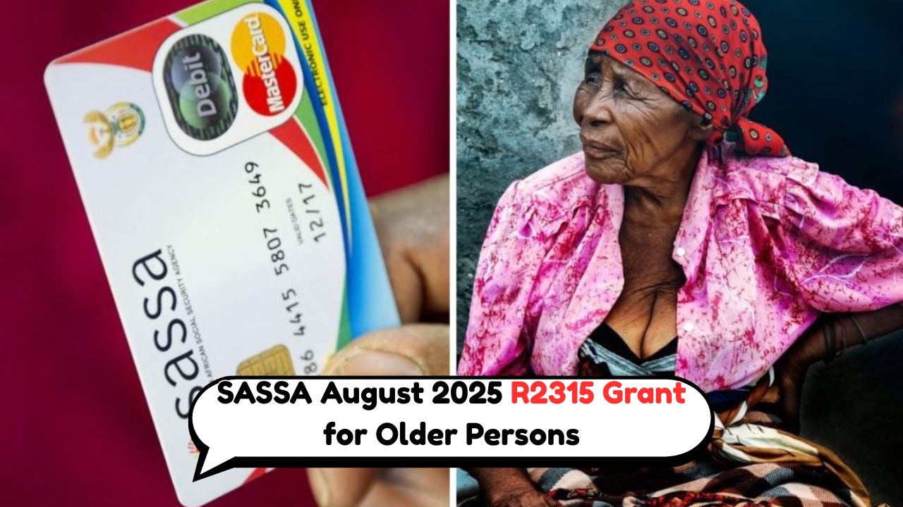 R2,315 Pension Payment
