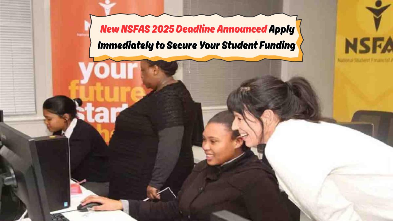 NSFAS 2025 Deadline
