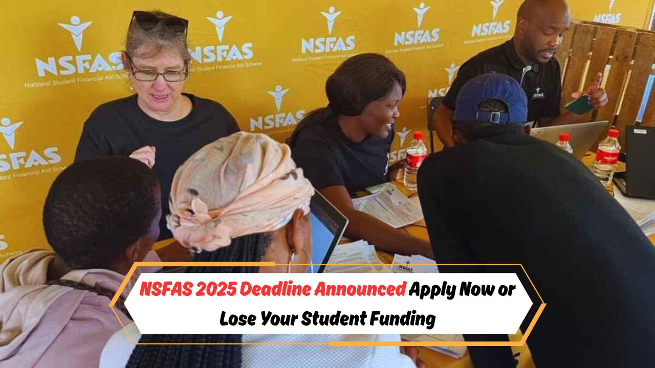 NSFAS 2025 Deadline