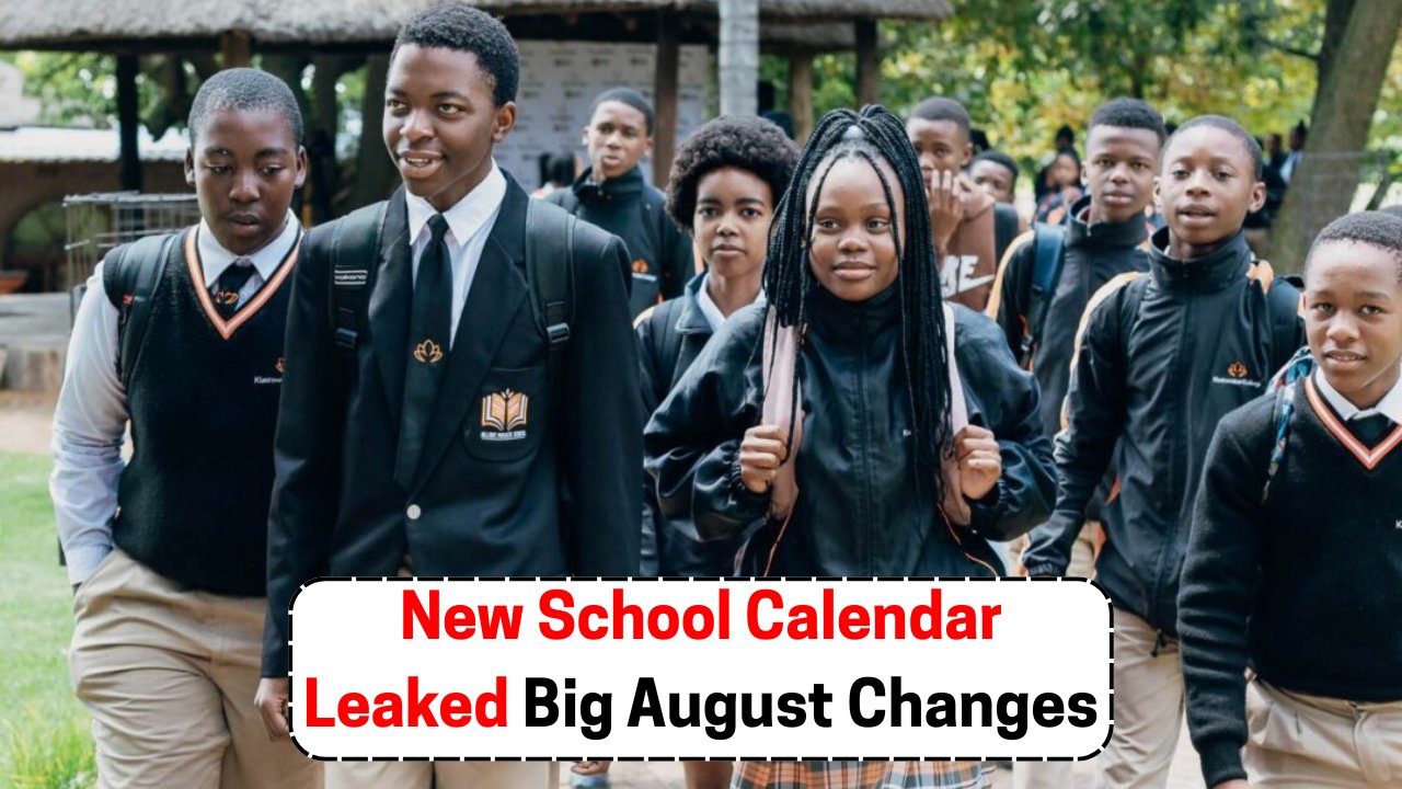 New School Calendar