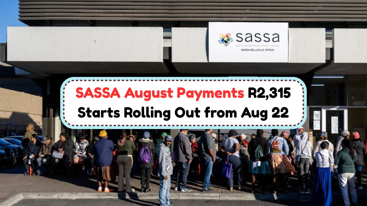 SASSA August 2025
