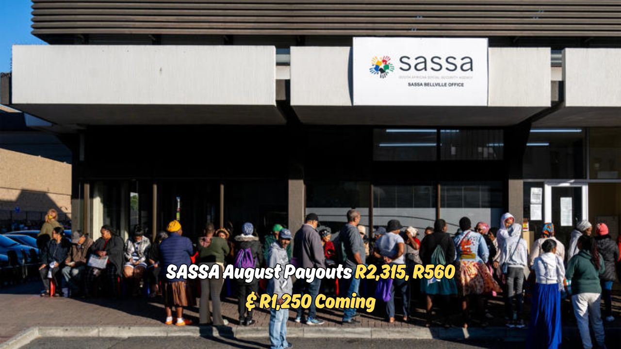 SASSA August 2025 Grants