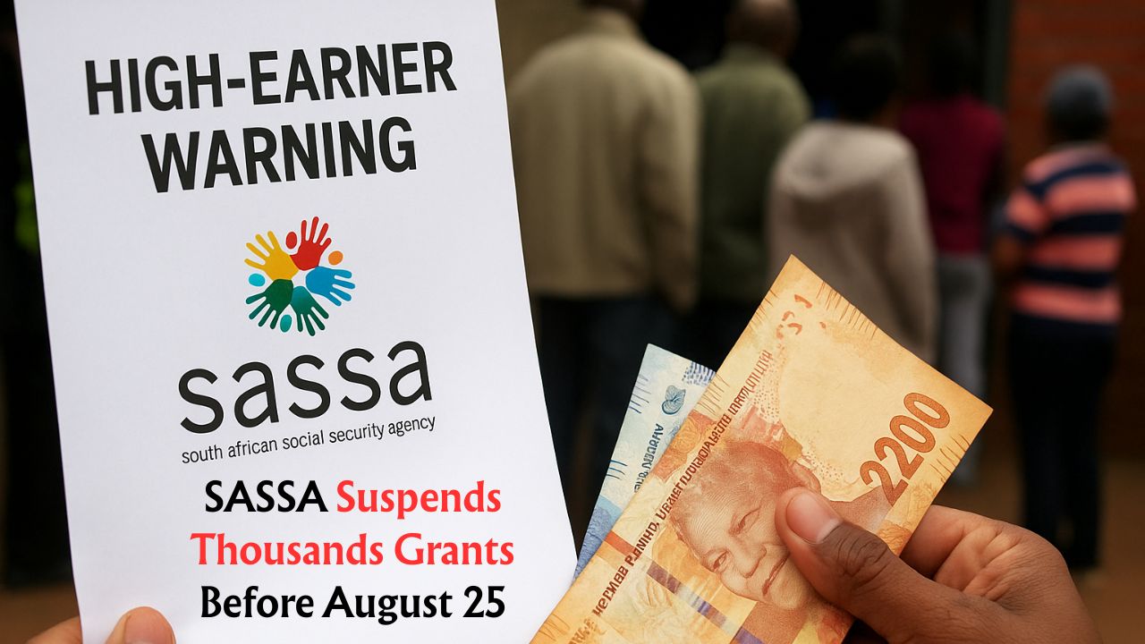 SASSA High Earner Alert