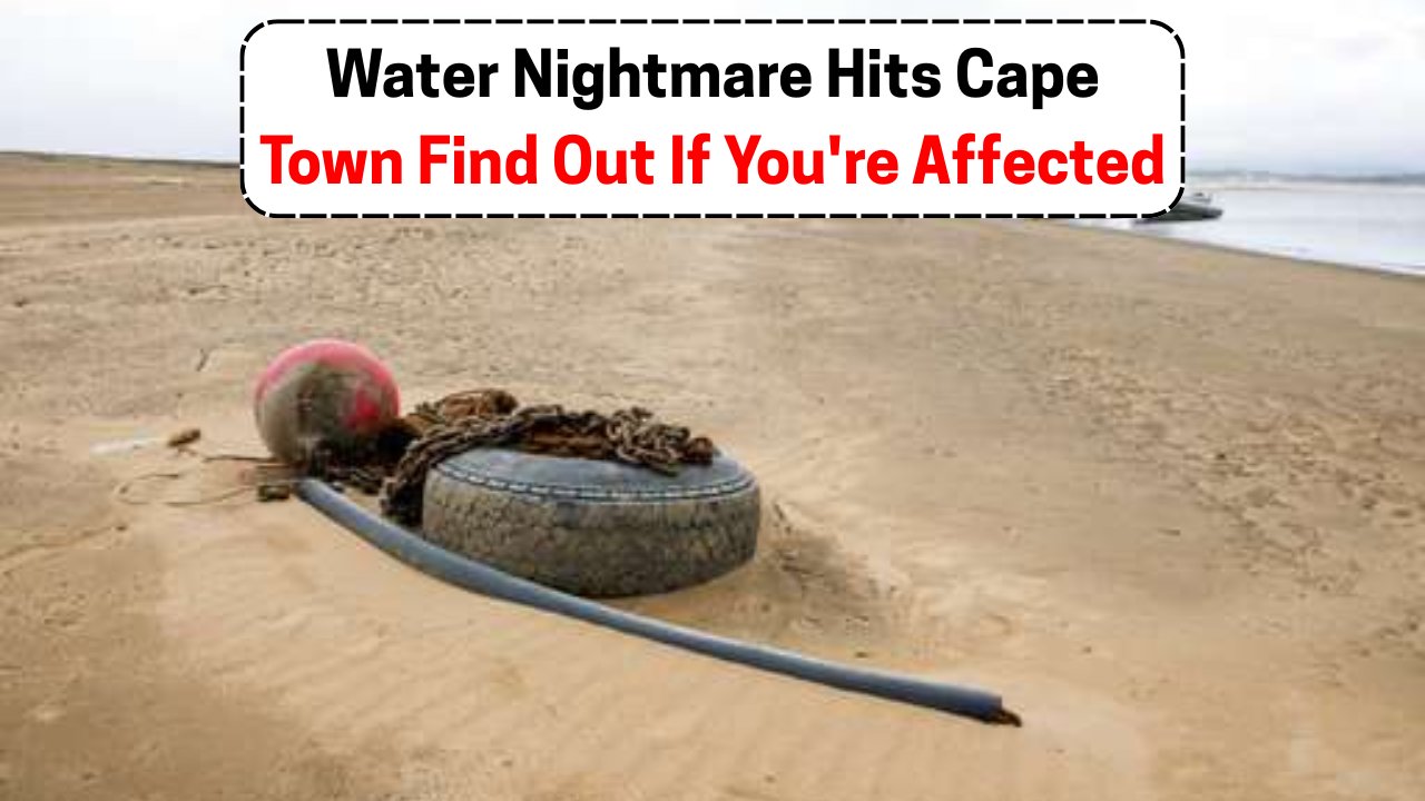 affected areas water outage Cape Town